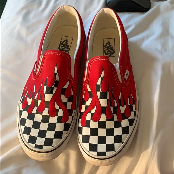 checkerboard drip vans